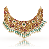 Traditional Bridal Kundan Necklace zaveribros.com