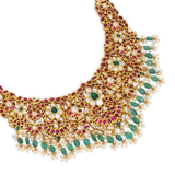 Traditional Bridal Kundan Necklace zaveribros.com