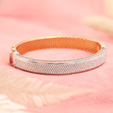 Elegant 22K Gold Diamond Bangle (Copy) zaveribros.com