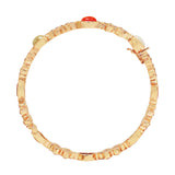 Rekha 18K Gold Diamond Bangle zaveribros.com