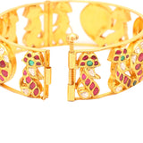 Reshmi 22K Gold Polki Bangle zaveribros.com