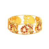 Reshmi 22K Gold Polki Bangle zaveribros.com