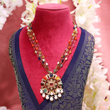 22k Gold Heritage Necklace Set (Copy) zaveribros.com