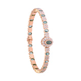 Emerald 18K Diamond Bracelet zaveribros.com