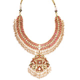 Neha 22K Polki Bridal Necklace zaveribros.com