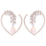 Timeless Love 18K Diamond Earrings zaveribros.com