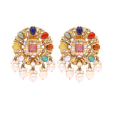 Renu 18K Uncut Diamond Drop Earrings (Copy) zaveribros.com