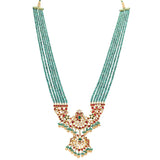 Maha 22K Polki Bridal Necklace zaveribros.com