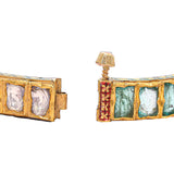 Emerald 18K Gold Diamond Bangle (Copy) zaveribros.com