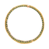Emerald 18K Gold Diamond Bangle (Copy) zaveribros.com
