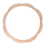 Flower-Shaped Gold Bangle zaveribros.com