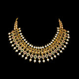 Sparkling  Polki Necklace freeshipping - zaveribros.com