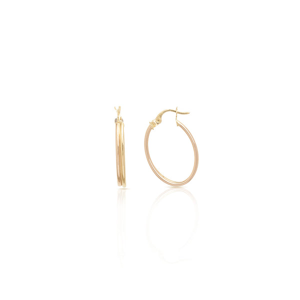 Zaveri Gold Pincatch Hoop Earring - zaveribros.com