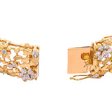 Timeless Diamond And Gold Bangle zaveribros.com