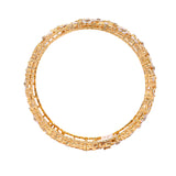 Timeless Diamond And Gold Bangle zaveribros.com