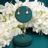 Renu 18K Uncut Diamond Drop Earrings zaveribros.com