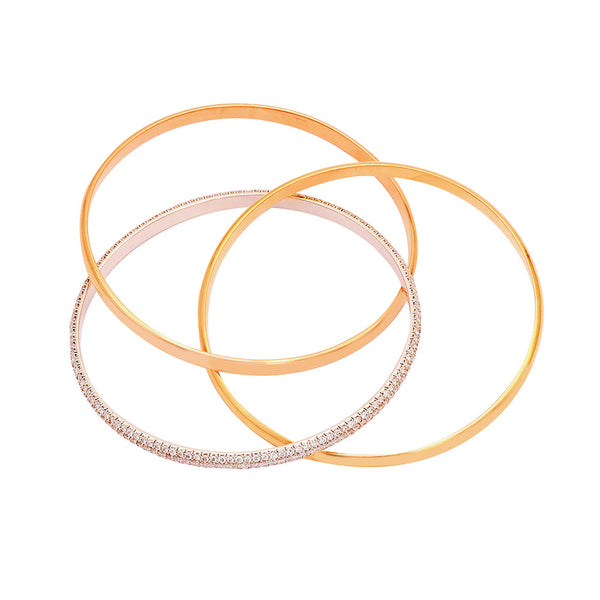 Venba 22K Gold Polki Bangle (Copy) zaveribros.com