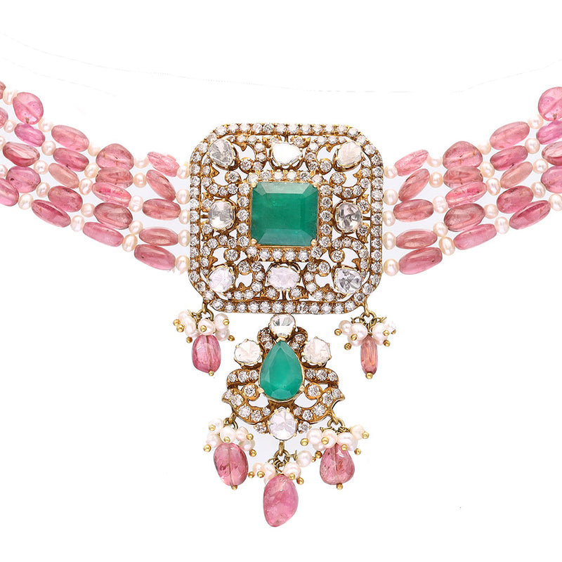 Daksha 18K Diamond Necklace (Copy) zaveribros.com
