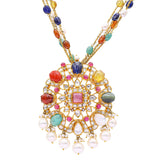 22k Gold Heritage Necklace Set (Copy) zaveribros.com