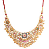 22k Gold Heritage Necklace Set zaveribros.com