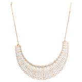 Art Deco-Inspired 18k Gold and Diamond Statement Necklace zaveribros.com