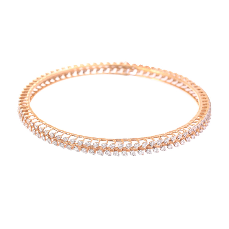 Luxe Diamond Eternity Bangle zaveribros.com