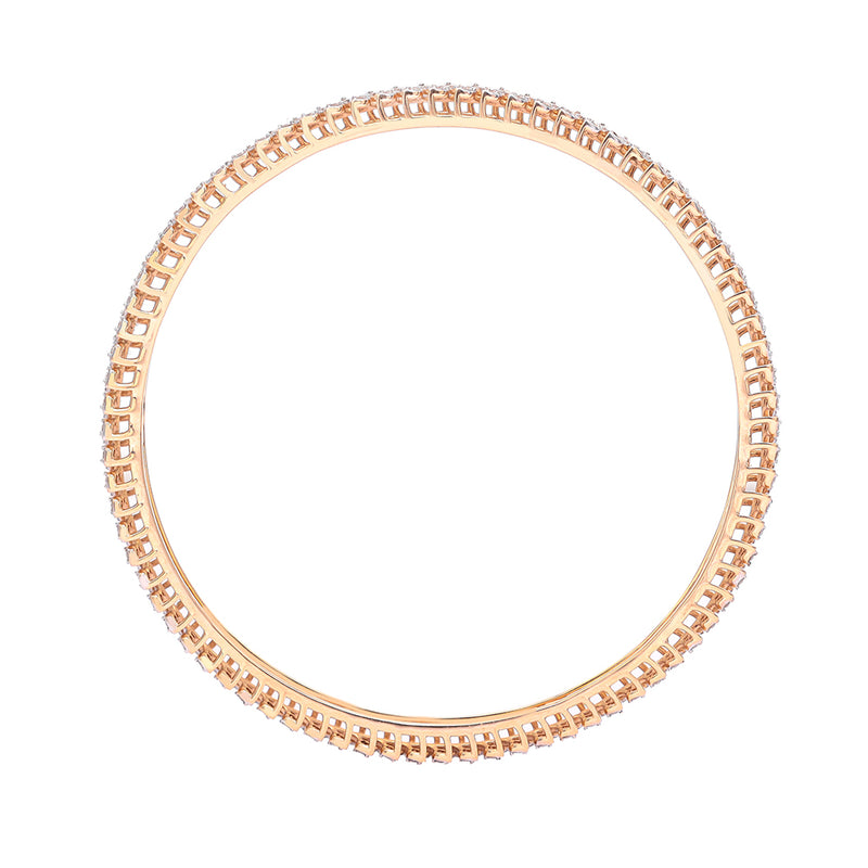 Luxe Diamond Eternity Bangle zaveribros.com