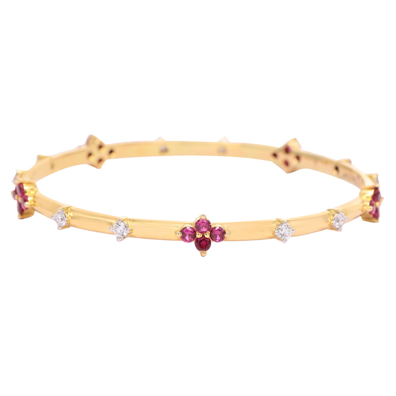 Ruby Radiance Diamond Bracelet zaveribros.com