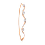 Diamond Wave Elegance Bracelet zaveribros.com