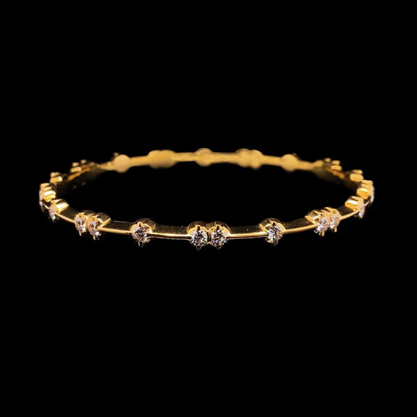 Elegant  Diamond Bangle freeshipping - zaveribros.com