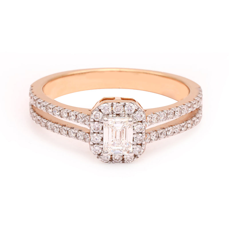 Solitaire Cascade Ring zaveribros.com