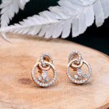 Whispers of Elegance Diamond Drop Earrings zaveribros.com