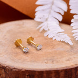 Eternal Sparkle Diamond Stud Earrings zaveribros.com