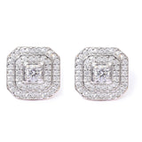 Radiant Diamond Earrings zaveribros.com