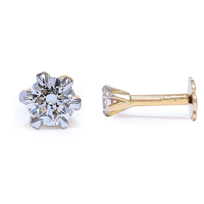 Eternal Sparkle Diamond Stud Earrings zaveribros.com