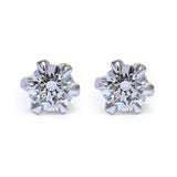 Eternal Sparkle Diamond Stud Earrings zaveribros.com