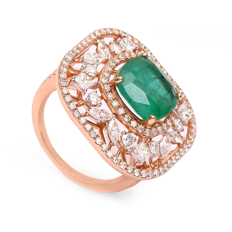 Emerald Celebration Ring zaveribros.com