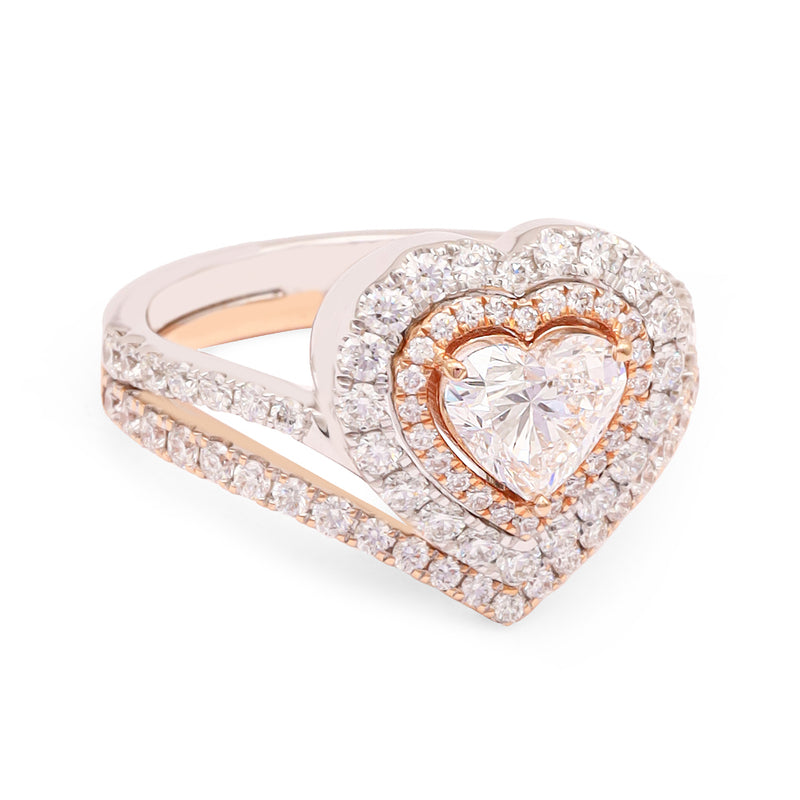 Dual Harmony Heart Ring zaveribros.com