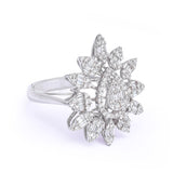 Stellar Diamond Baguette Ring zaveribros.com