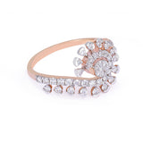 Solitaire Vine Ring zaveribros.com