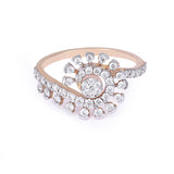 Solitaire Vine Ring zaveribros.com