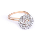 Floral Diamond Ring zaveribros.com