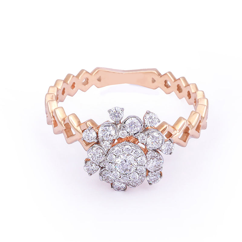 Blossom Solitaire Ring zaveribros.com