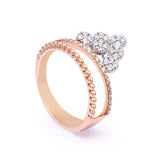 Diamond Tri-Circle Delight Ring zaveribros.com