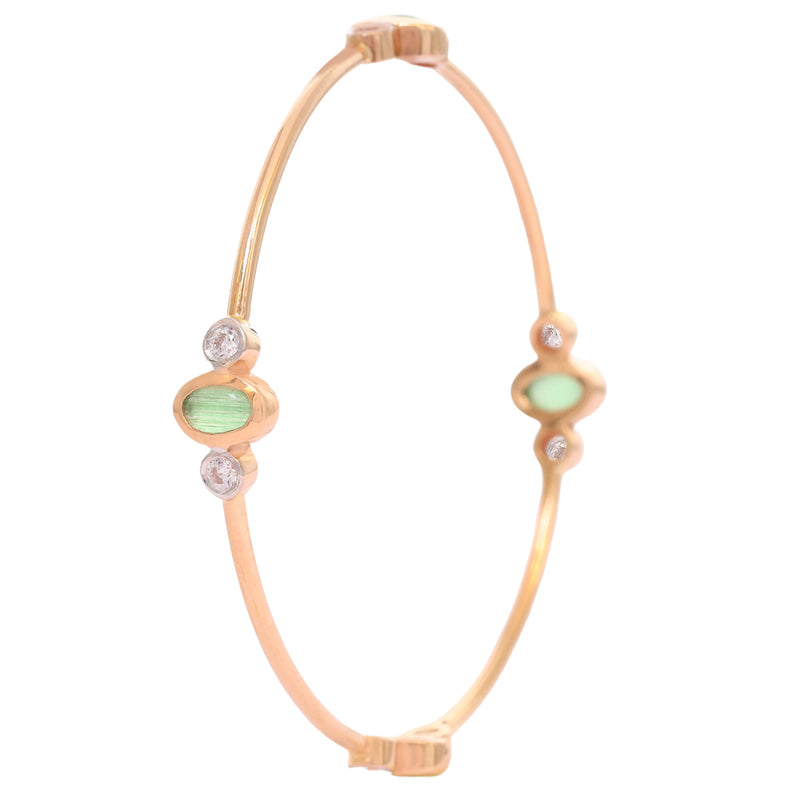 Conventional Gold Bangle (Copy) zaveribros.com