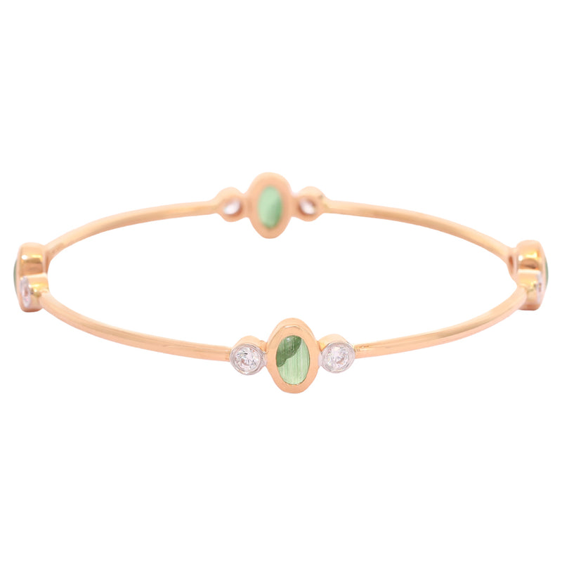 Conventional Gold Bangle (Copy) zaveribros.com