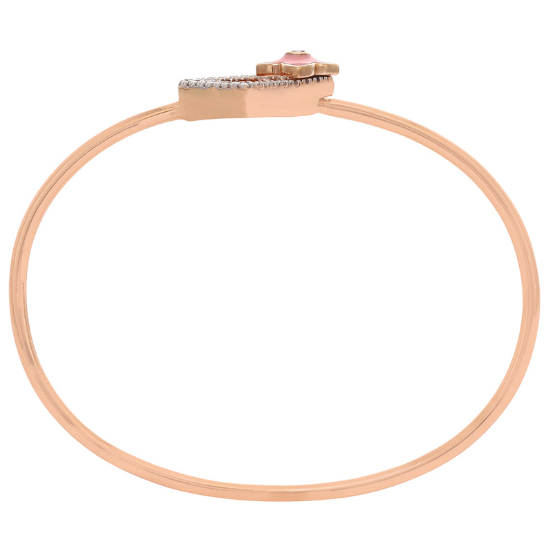 Intricate Gold Bangle (Copy) zaveribros.com