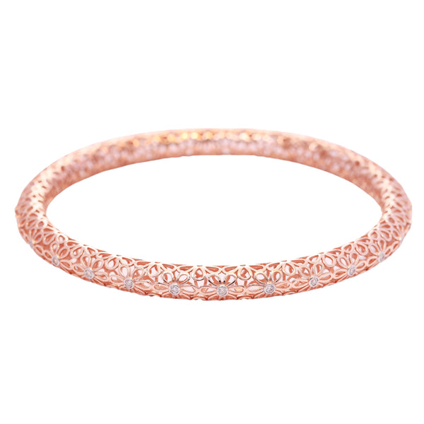 Intricate Gold Bangle zaveribros.com