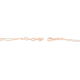 "Pearlescent Splendor: A Gold Chain Necklace" - zaveribros.com