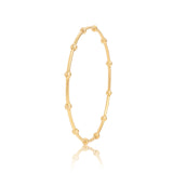 Cora Regular Wear Gold Bangle - zaveribros.com